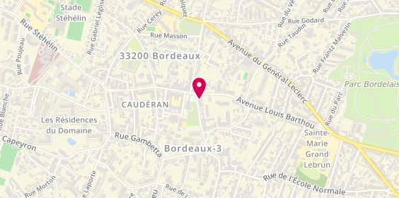 Plan de Sbcic, 3 Rue de l'Église, 33200 Bordeaux