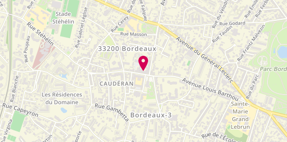 Plan de Sg, 157 avenue Louis Barthou, 33200 Bordeaux