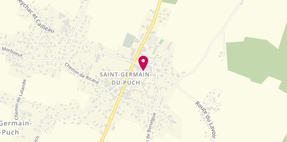 Plan de Agence Saint Germain de Puch, Le Bourg, 33750 Saint-Germain-du-Puch
