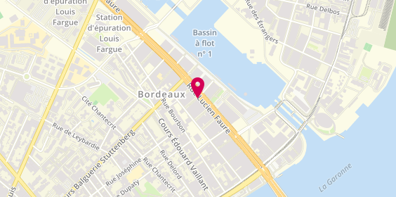 Plan de BNP Paribas - Bassins A Flot, 74 Rue Lucien Faure, 33300 Bordeaux