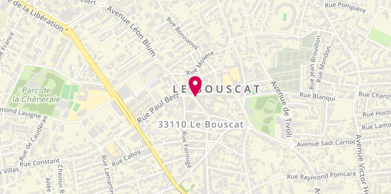 Plan de Agence le Bouscat, 12 place Gambetta, 33110 Le Bouscat
