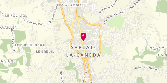 Plan de Société Générale, 39 Rue de la République, 24200 Sarlat-la-Canéda