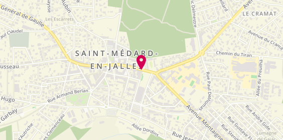 Plan de Sg, place de la République, 33160 Saint-Médard-en-Jalles