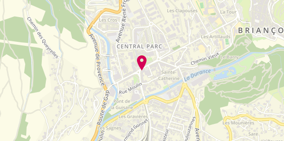 Plan de Banque Populaire Auvergne Rhône Alpes, 20 avenue Maurice Petsche, 05100 Briançon