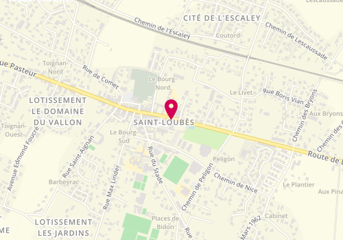 Plan de Sg, place de l'Hôtel de Ville, 33450 Saint-Loubès