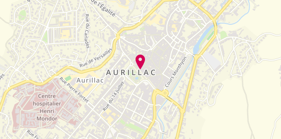 Plan de BNP Paribas - Aurillac, 3 place du Square, 15000 Aurillac