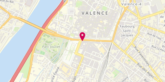 Plan de Valence Republique, 2 place de la République, 26000 Valence