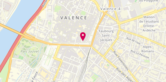 Plan de Banque de France, 13 Boulevard Bancel, 26010 Valence
