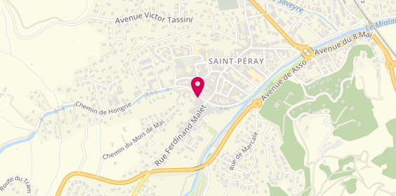 Plan de Ccm St Peray, 9 Place de l'Hotel de Ville, 07130 Saint-Péray