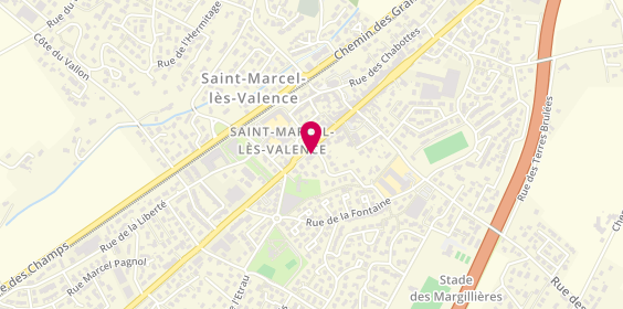 Plan de LCL Banque et assurance, 93 avenue de Provence, 26320 Saint-Marcel-lès-Valence