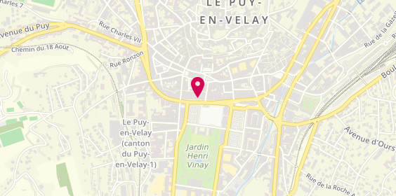 Plan de Caisse d'Epargne Ecureuil, 19 place du Breuil, 43000 Le Puy-en-Velay