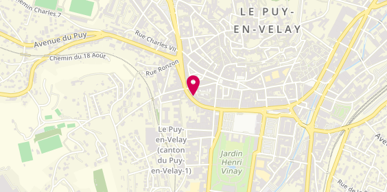 Plan de CASDEN Banque Populaire, 22 Boulevard Saint Louis, 43000 Le Puy-en-Velay