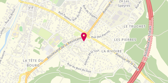 Plan de BNP Paribas - Vif, 26 Rue Célestin Nicolas, 38450 Vif