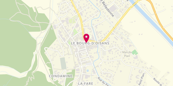 Plan de Bourg d'Oisans, 16 avenue de la République, 38520 Le Bourg-d'Oisans
