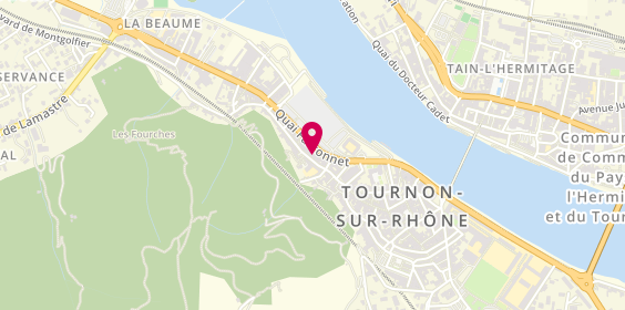 Plan de Sg, 62 Quai Farconnet, 07300 Tournon-sur-Rhône