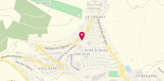 Plan de L'Alpe d'Huez, 25 place Jean Moulin, 38750 Huez