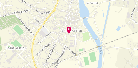 Plan de Agence Saint Astier, Place Nouveau Groupe Scolaire, 24110 Saint-Astier