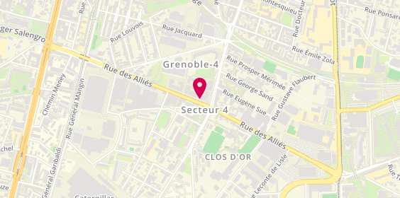 Plan de Cgi, 96 Rue de Stalingrad, 38100 Grenoble