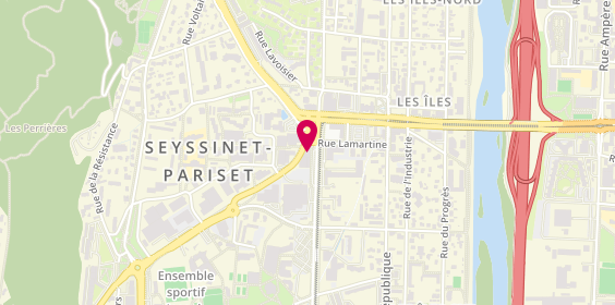 Plan de Banque Populaire, 4 avenue Victor Hugo, 38170 Seyssinet-Pariset