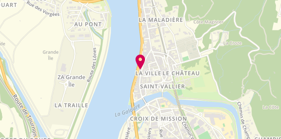 Plan de Banque Populaire, 55 Rue Président Wilson, 26240 Saint-Vallier