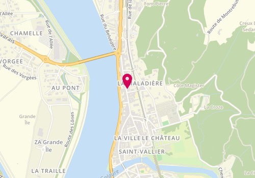 Plan de Bureau 217, Sur Rhone
44 avenue Jean Jaurès, 26240 Saint-Vallier