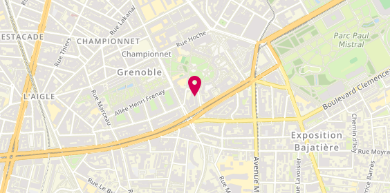 Plan de Agence Grenoble, 3 Rue de Narvik, 38100 Grenoble