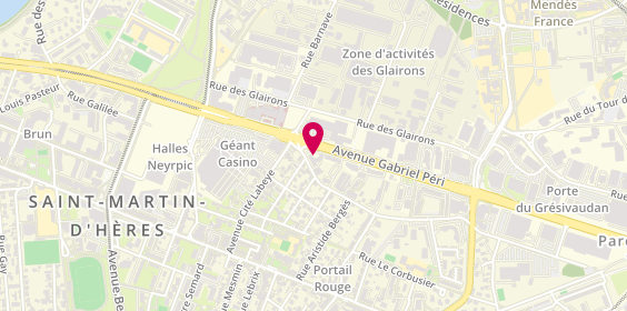 Plan de St Martin d'Heres, 94 avenue Gabriel Péri, 38400 Saint-Martin-d'Hères