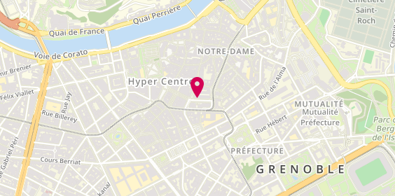 Plan de BNP Paribas - Grenoble Lafayette, 11 Rue de la République, 38000 Grenoble