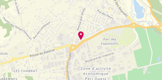 Plan de Cic société Bordelaise, 22 Route de Ribérac, 24650 Chancelade