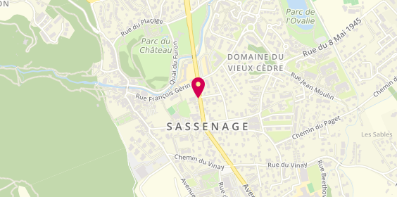 Plan de Caisse d'Epargne Sassenage, 11 Valence, 38360 Sassenage