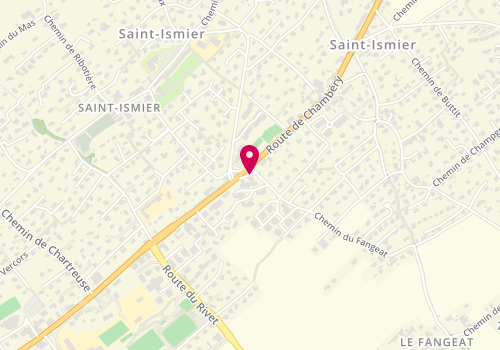 Plan de Sg, 10 place du Grésivaudan, 38330 Saint-Ismier