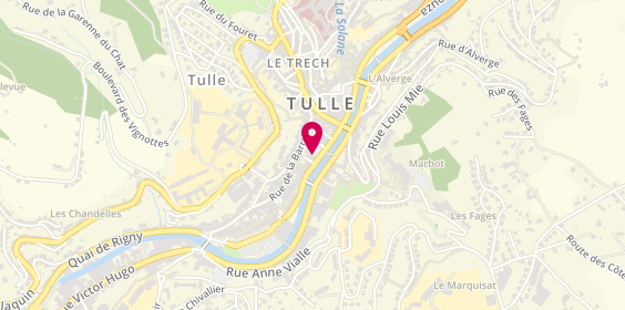 Plan de LCL Banque et assurance Tulle, Place Jean Tavé, 19000 Tulle