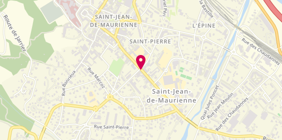 Plan de MACIF, 2 avenue du Mont Cenis, 73300 Saint-Jean-de-Maurienne