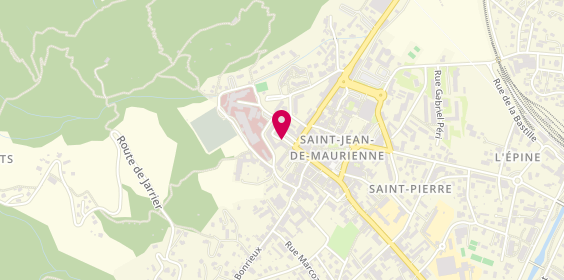 Plan de BNP Paribas - Saint Jean de Maurienne, 43 place Fodéré, 73300 Saint-Jean-de-Maurienne