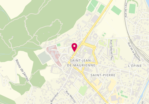 Plan de Sg, 123 Rue de la Libération, 73300 Saint-Jean-de-Maurienne