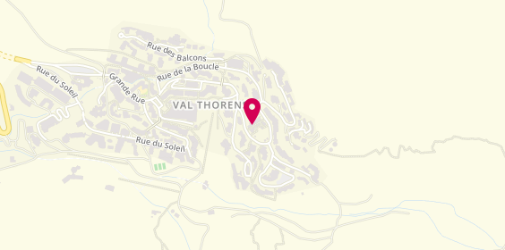 Plan de Banque de Savoie - Val Thorens, Centre Commerciel Le
Péclet, 73440 Les Belleville