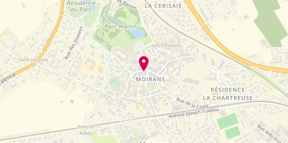 Plan de Caisse d'Epargne Moirans, Rue République, 38430 Moirans