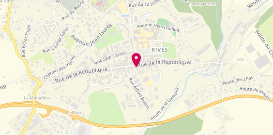 Plan de Cic, 72 Rue de la République, 38140 Rives