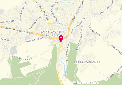 Plan de Sg, 23 avenue de la Grande Chartreuse, 38380 Saint-Laurent-du-Pont