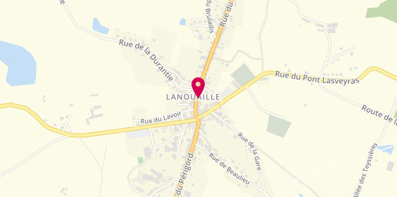 Plan de Crédit Agricole, 10 Rue du Limousin, 24270 Lanouaille