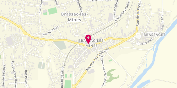 Plan de Banque Chalus BRASSAC-LES-MINES, 19 Cr Jean Moulin, 63570 Brassac-les-Mines
