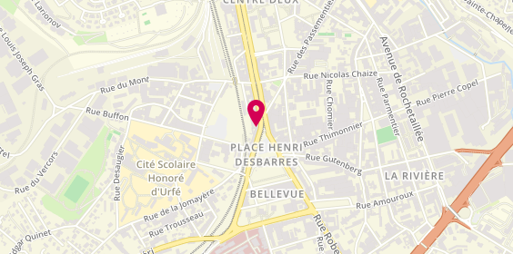 Plan de Credit Mutuel, 4 Place Bellevue, 42100 Saint-Étienne