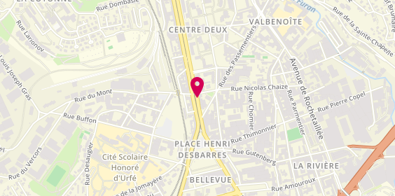 Plan de Cic, 63 Rue Docteurs Charcot, 42100 Saint-Étienne