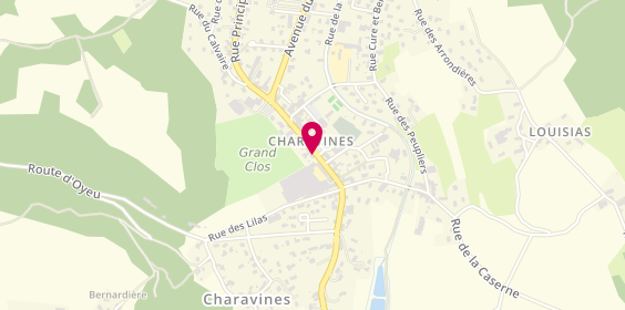 Plan de Caisse d'Epargne Charavines, Le Bourg, 38850 Charavines