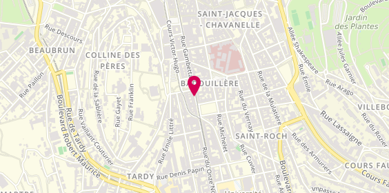 Plan de St Etienne Badouillere, 46 Rue Gambetta, 42000 Saint-Étienne
