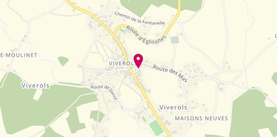 Plan de Crédit Agricole, Le Bourg, 63840 Viverols