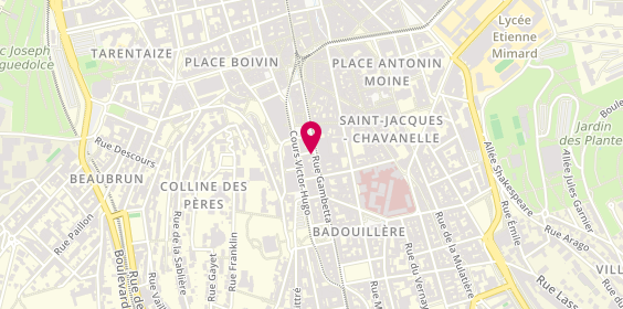 Plan de Crédit Mutuel, 16 Rue Gambetta, 42000 Saint-Étienne