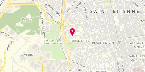 Plan de Agence de St Etienne, 17 avenue Augustin Dupré, 42000 Saint-Étienne