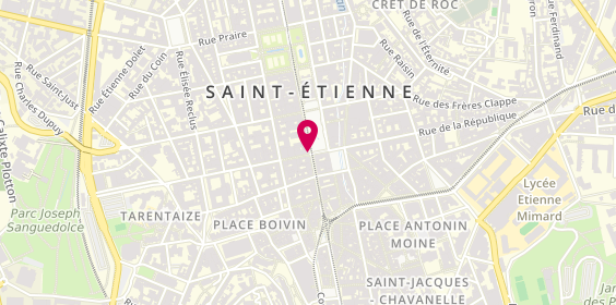 Plan de Crédit Mutuel, Place de l'Hôtel de Ville
12, 42000 Saint-Étienne