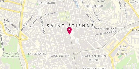 Plan de Sg, 6 place Hôtel de Ville, 42000 Saint-Étienne